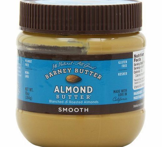 Smooth Almond Butter, 10-Ounce Jars (Pack of 3) by BARNEY BUTTER [Foods]
